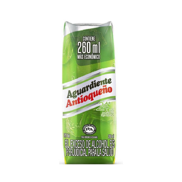 AGUARDIENTE TETRA 260ML 24 S/A